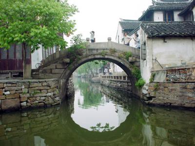 arch bridge,Zhouzhuang -Water Town of China 4