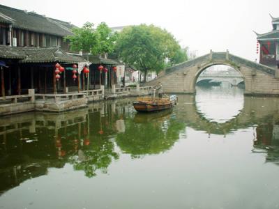 arch bridge,Zhouzhuang-Water Town of China  6