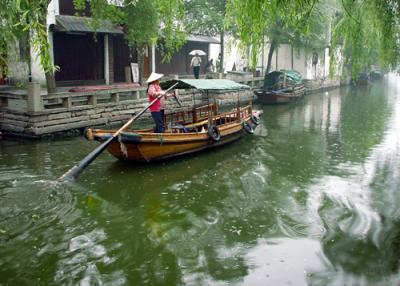boat,Zhouzhuang-Water Town of China  8