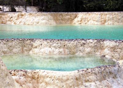 colorful water in Huanglong 14