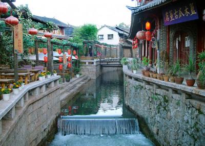 ditch,Lijiang ancient town 4