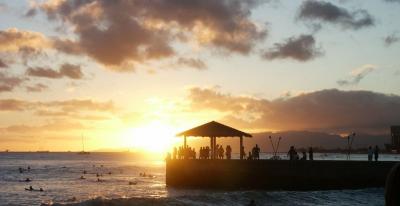 Waikiki sunset