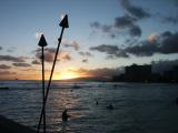 Classic Waikiki sunset