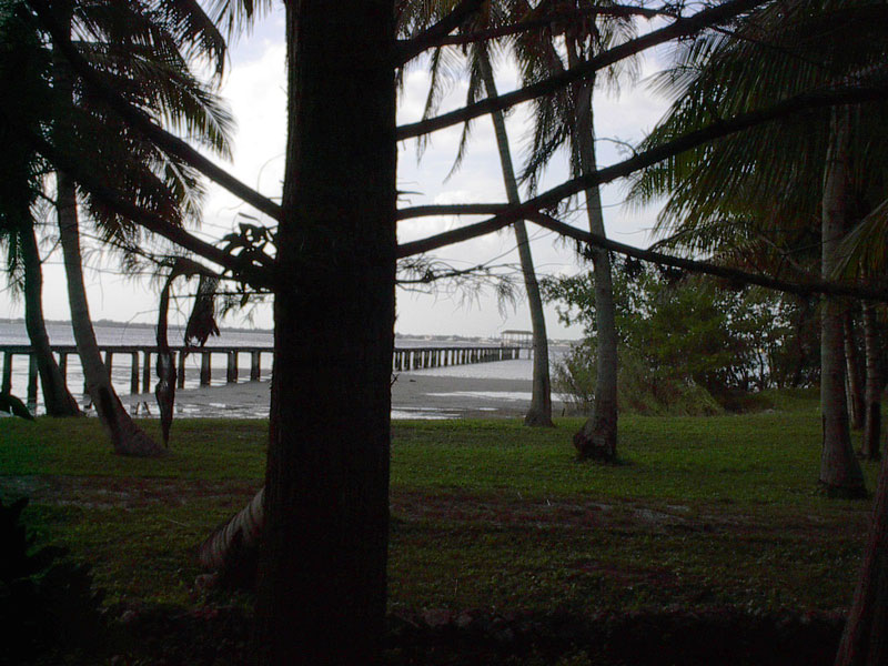 Jetty into Caloosahatchee River