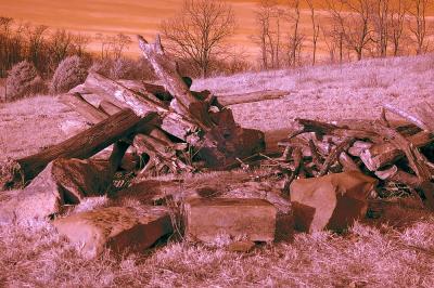 Pupper's Grave and Woodpile