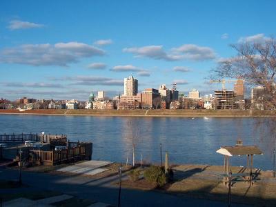 Wide angle from City Island about half mile away.