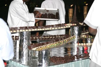 Preparing for the Chocolate Buffet
