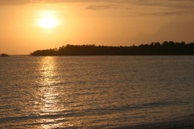Jamaican Sunset - view from our room