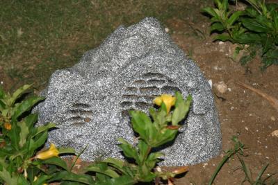These little rock speakers kept love music playing