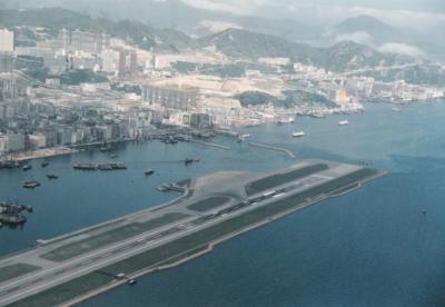 Kai Tak landing strip