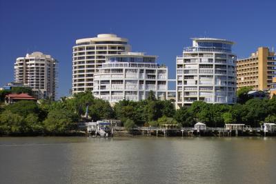 Brisbane River - Kangaroo Point near Thorn Street
