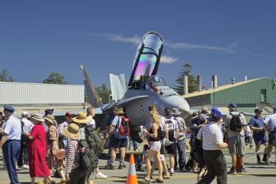 Amberly Airshow - Parked Hornet