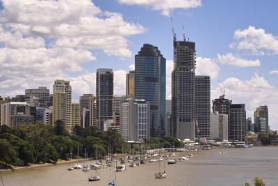 Brisbane Skyline from Kangaroo Point Cliffs 1