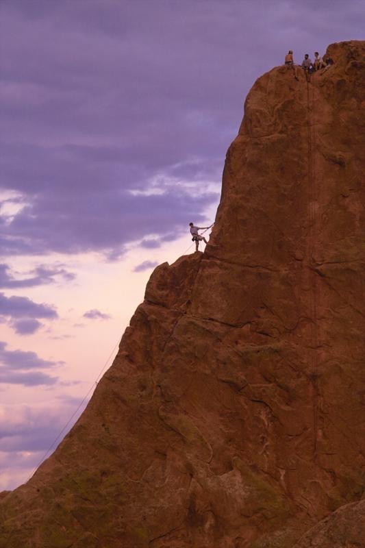 Climbers - Garden of the Gods, Colorado Springs, Colorado