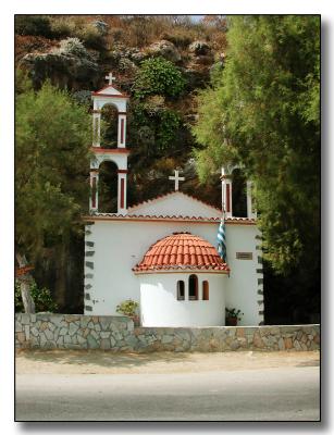 Roadside church, Crete
