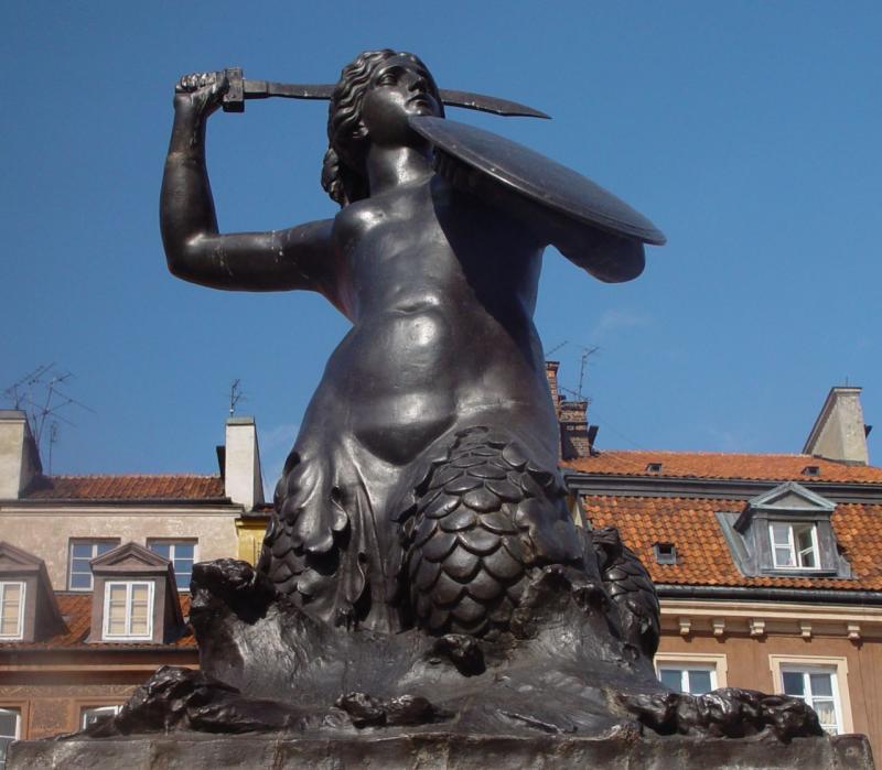 <B>Patron of Warsaw</B><br><i><font size=1> photographed by </font >Marcello</i></font></p>