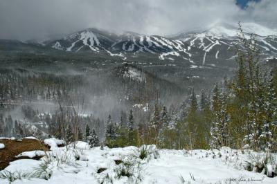 A Mountain Snow Storm