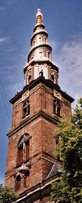 Circular church tower