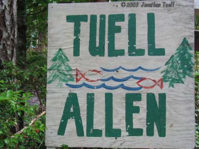 Tuell Picnic at Mason Lake - August 2003