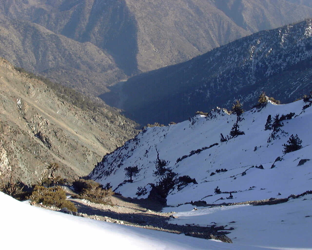 Mine Gulch, Mount Baden-Powell