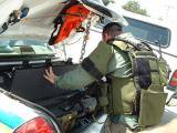 ERT member getting his gun