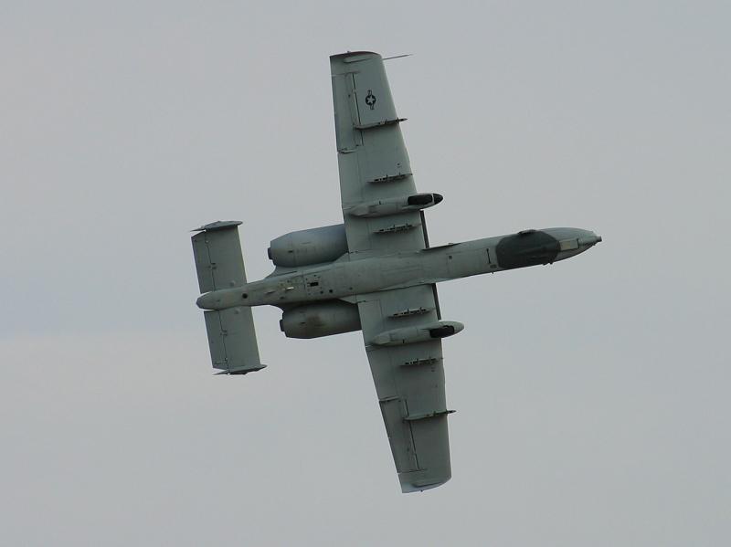 A-10 Thunderbolt II, bottom view