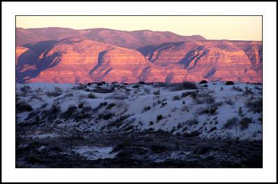 Sunset, White Sands NM
