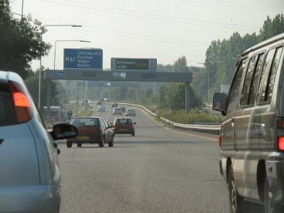 A580 East Lancashire road