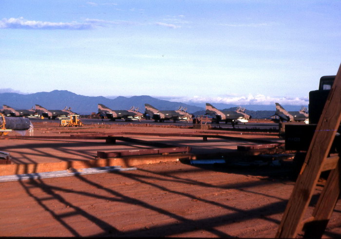 Phan Rang flight line 1966