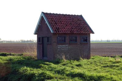 huisje in Dordtse Biesbosch