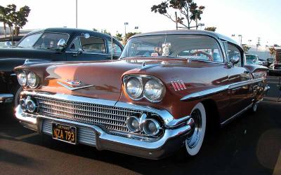 1958 Chevy - Dennys Sat. Night, Long Beach