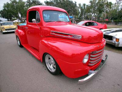 1950 Ford F-1 pickup - Cruisin' for a Cure 2002