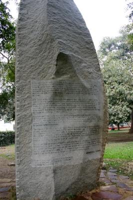 The famous speech, Teen Murti house, Delhi