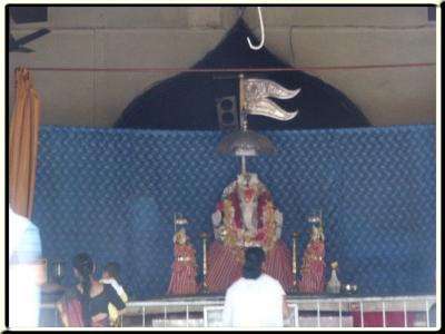 Ichhamani temple - idol of the deity