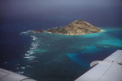 Lizard Island from the air