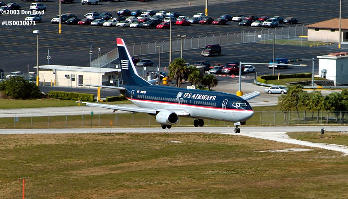 US Airways B737-401 N417US aviation stock photo #3035