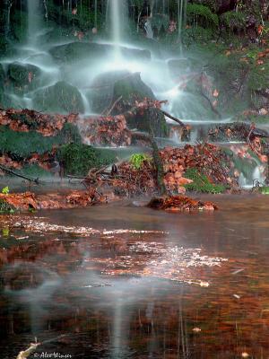 Waterfall, Abinger Common, Surrey