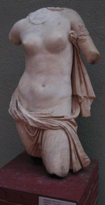 Torso of Aphrodite - copy of one fromHellenistic period