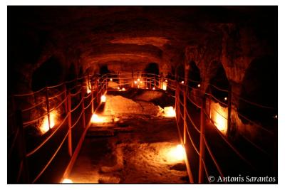 Milos Island Catacombes