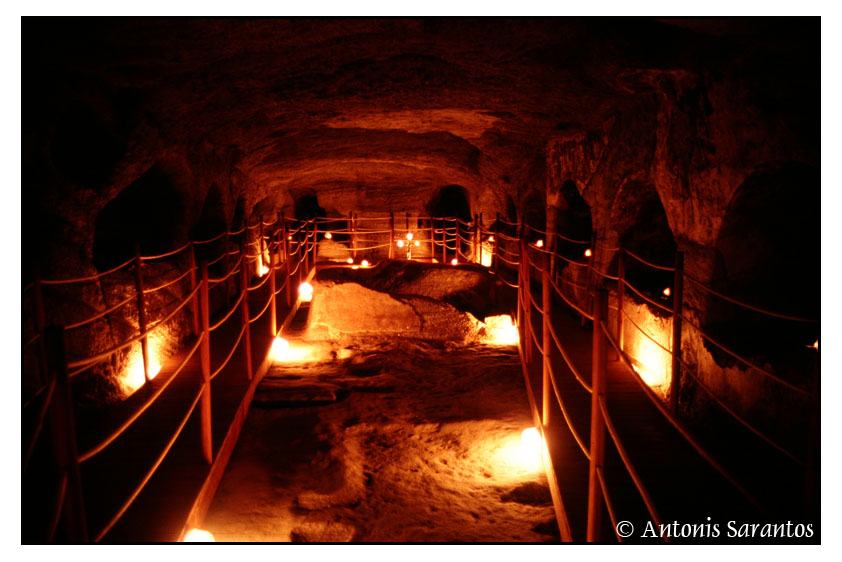 Milos Island Catacombes