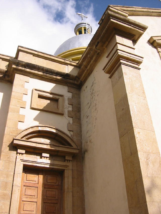 Selassie church - back
