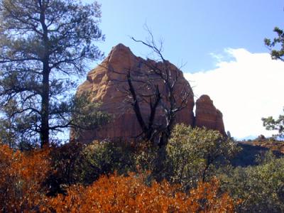 But we were dazzled by the red rock scenery.