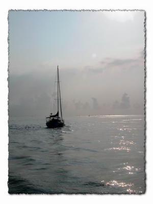 Sailboat at Sunrise