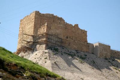 Karak Castle, built by the Crusaders in 1142
