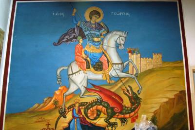 St. George's contains a famous Byzantine mosaic map of the holy land