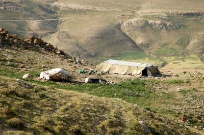 Bedouin tent, Mt. Nebo