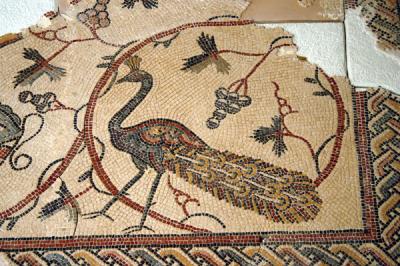 Mosaic in the Moses Memorial Church, Mt. Nebo