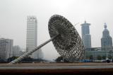 Oriental Light sculpture, Century Square, Pudong