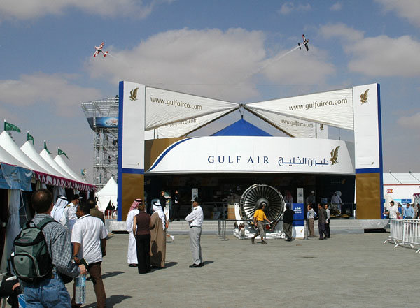 Gulf Air is a major sponsor for the Al Ain Airshow