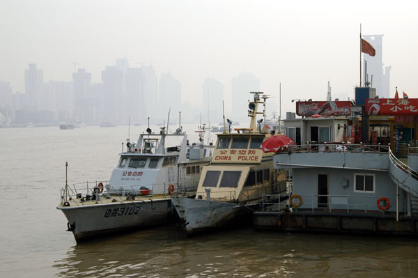 China Police riverboats, Shanghai
